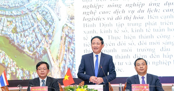 Direct flights are needed to open up investment opportunities from Thailand to Binh Dinh.