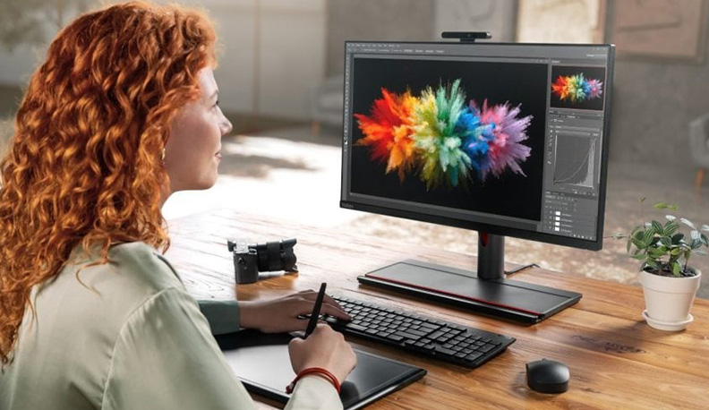Lenovoの新オールインワンPCの写真1