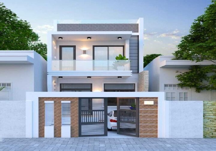 Cùng ngắm những mẫu thiết kế nhà 1 trệt 1 lầu được ưa chuộng- Ảnh 9.