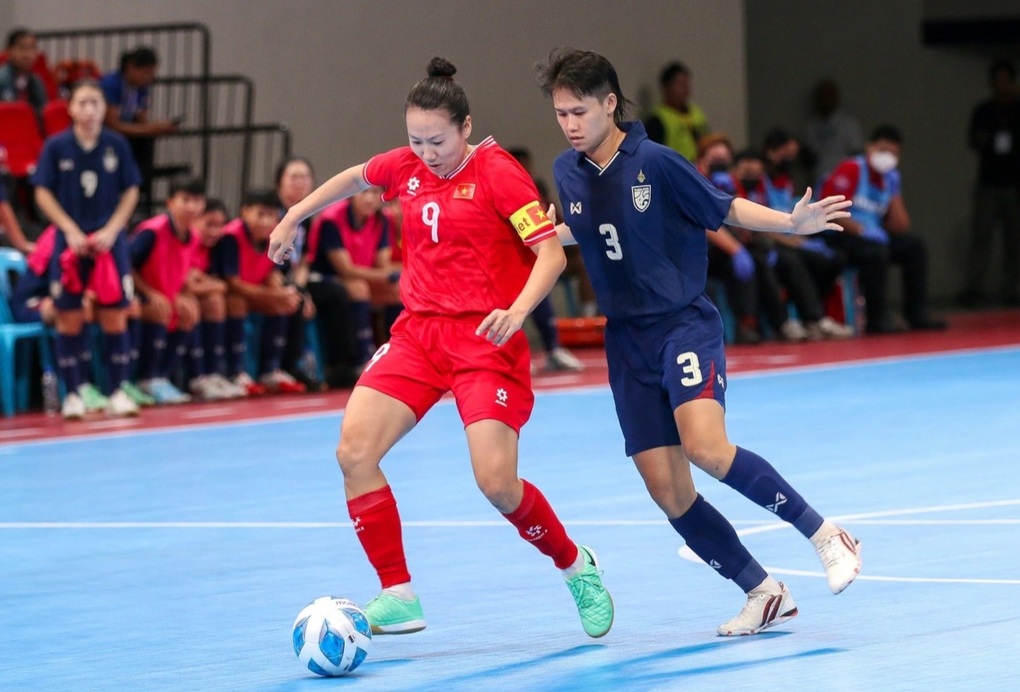 Kiên cường hạ gục Thái Lan, tuyển futsal nữ Việt Nam vô địch Đông Nam Á - 1