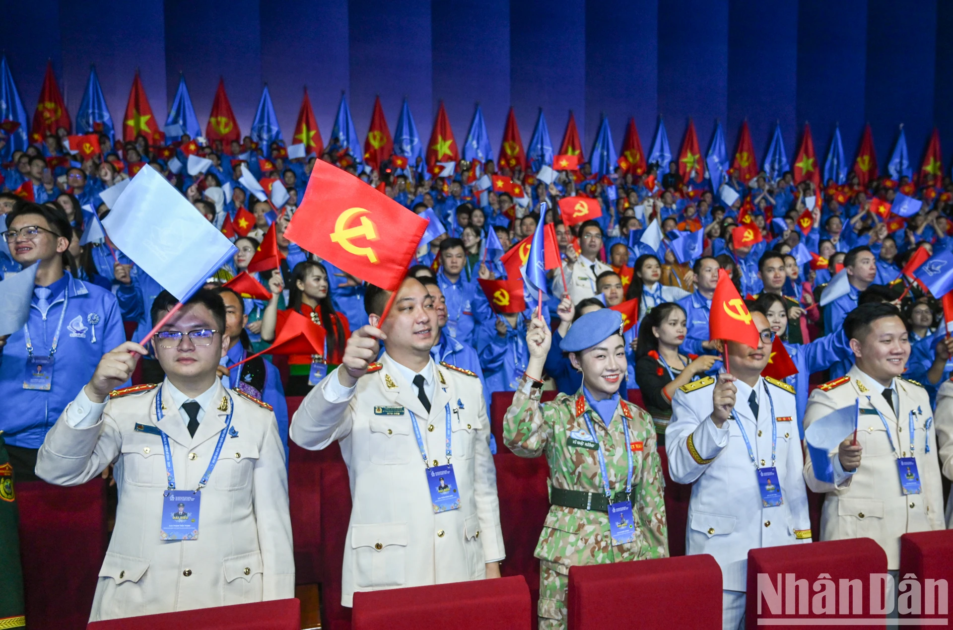 [Foto] Generalsekretär To Lam nahm an der feierlichen Sitzung des 9. Kongresses der Vietnam Youth Union teil, Foto 5