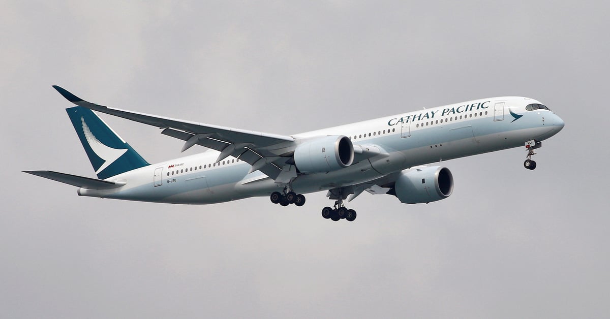 Cathay Pacific hủy 48 chuyến bay vì máy bay Airbus A350 bị lỗi động cơ