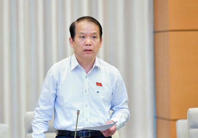 Presidente del Comité Jurídico Hoang Thanh Tung. Foto: Medios de la Asamblea Nacional