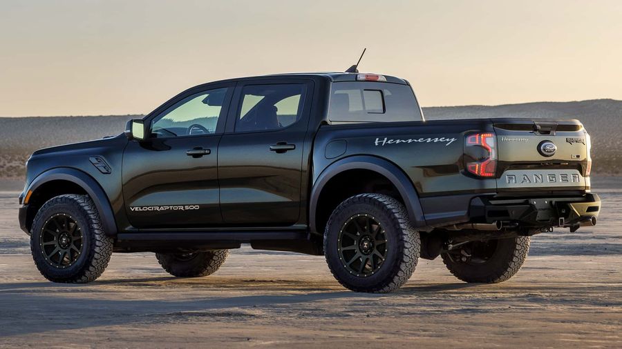 Mapa de la Ford Ranger Raptor 2023, Hennessey MANH 500, imagen 2
