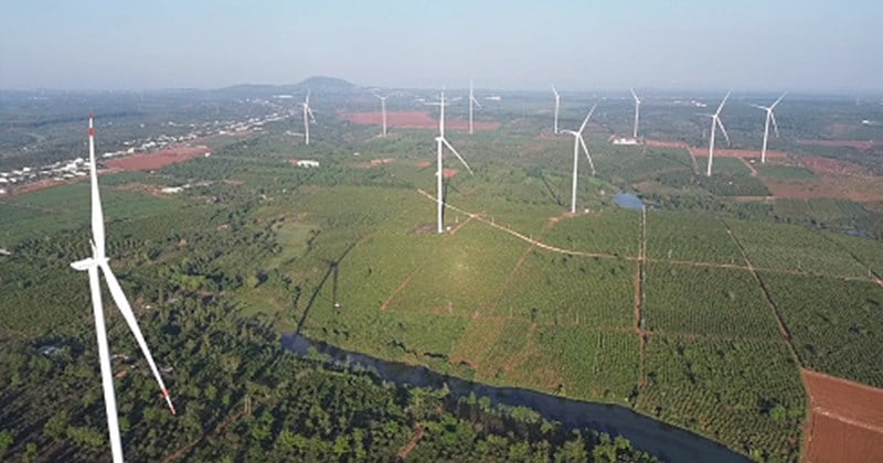 Windkraftprojekte mit einem Gründungskapital von nur 25 Milliarden VND