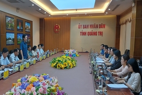 Convenir du contenu du projet de construction d'un centre de protection sociale et de réadaptation pour les personnes handicapées dans la province de Quang Tri