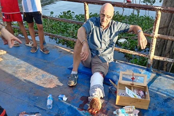 Ausländische Touristen verletzt. Foto: Von Einheimischen zur Verfügung gestellt