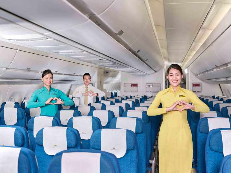 Vietnam Airlines là hãng hàng không đúng giờ nhất Việt Nam