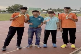 Campeonato Nacional de Atletismo Juvenil 2023: Quang Tri ganó 1 medalla de oro, 2 medallas de plata, 1 medalla de bronce