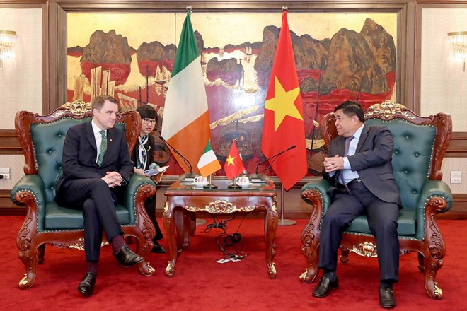 Irlanda está dispuesta a cooperar con Vietnam en el ámbito de la agricultura.