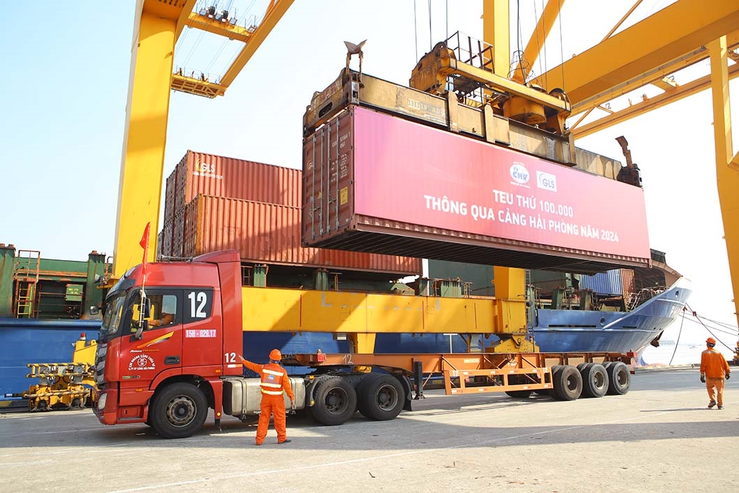 Le port de Hai Phong accueillera le 100 000e EVP de GLS en 2024