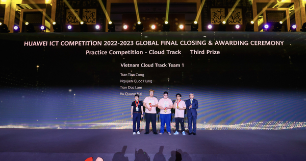 Sinh viên Việt Nam giành giải Ba cuộc thi Huawei ICT Competition