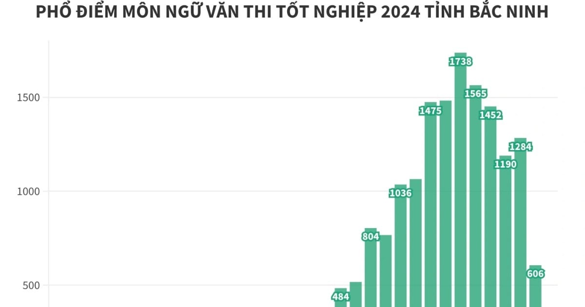 من بين كل 10 مرشحين في باك نينه، يحصل طالب واحد على درجة 9.5 في الأدب لامتحان التخرج لعام 2024.