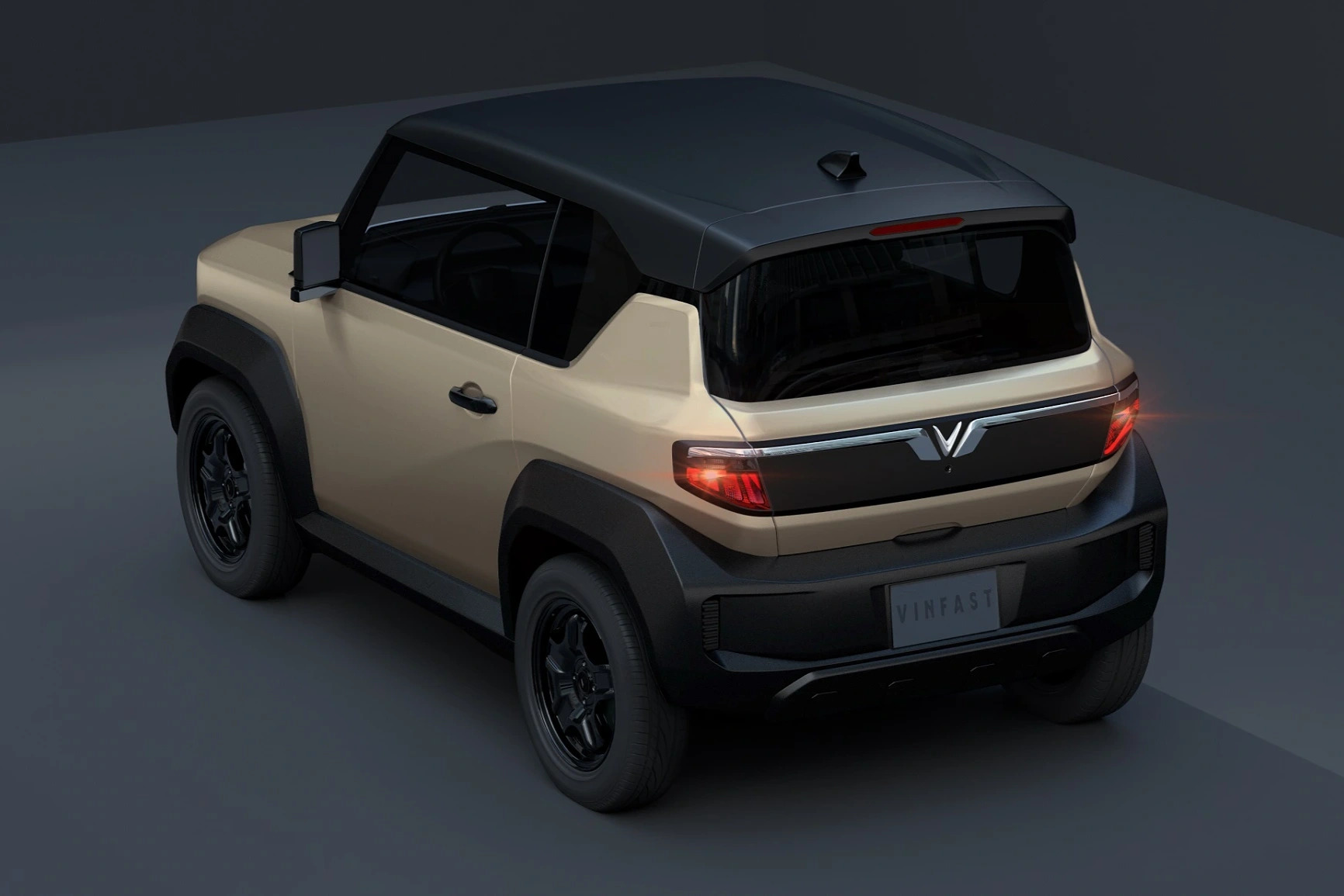 VF 3 is equipped with 16-inch rims, larger than some A-class cars, promising to help the car have good ground clearance.