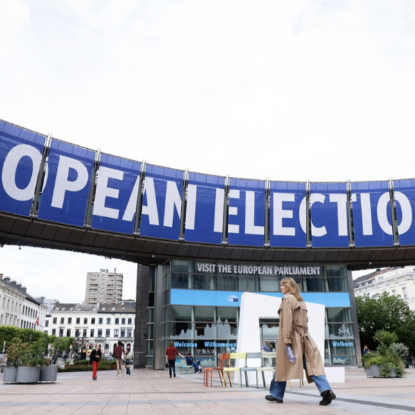 Übersicht über die wichtigsten politischen Blöcke vor den Wahlen zum Europäischen Parlament