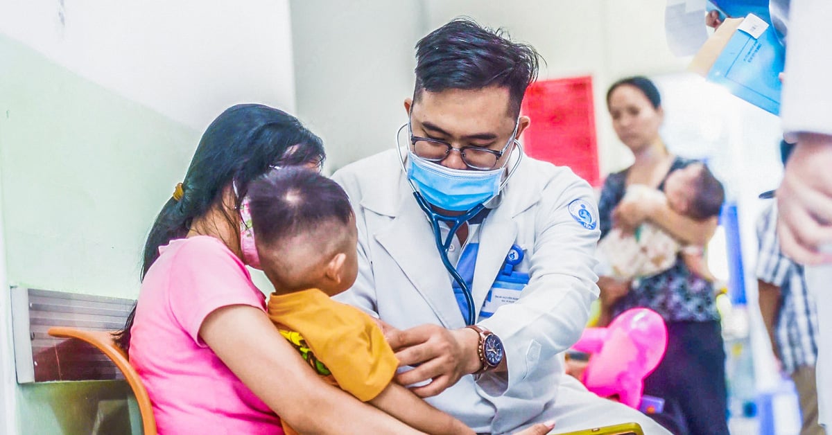 Le nombre d’enfants examinés et hospitalisés pour des maladies respiratoires continue d’augmenter.