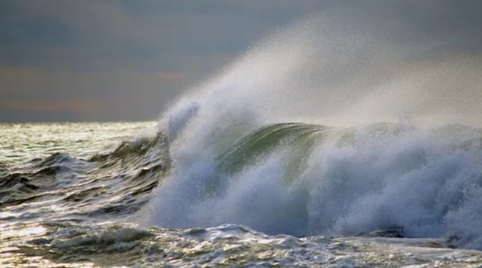 The Atlantic Ocean during a storm. Photo: Alamy