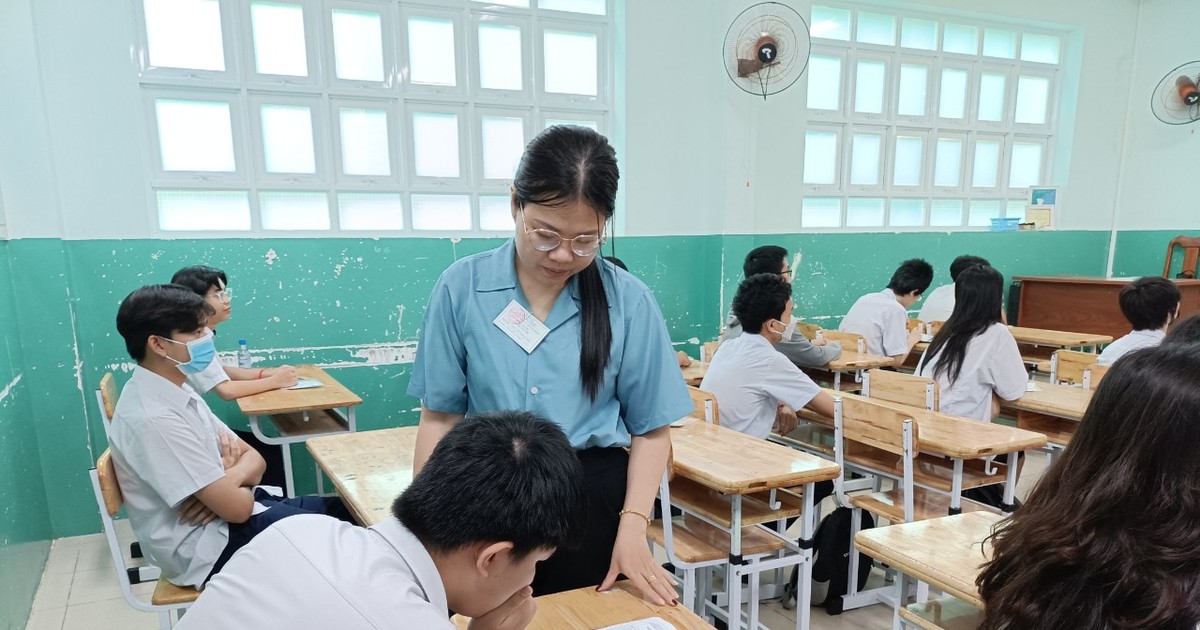 Hô Chi Minh-Ville : 461 candidats absents le premier jour des procédures pour l'examen d'entrée en 10e année