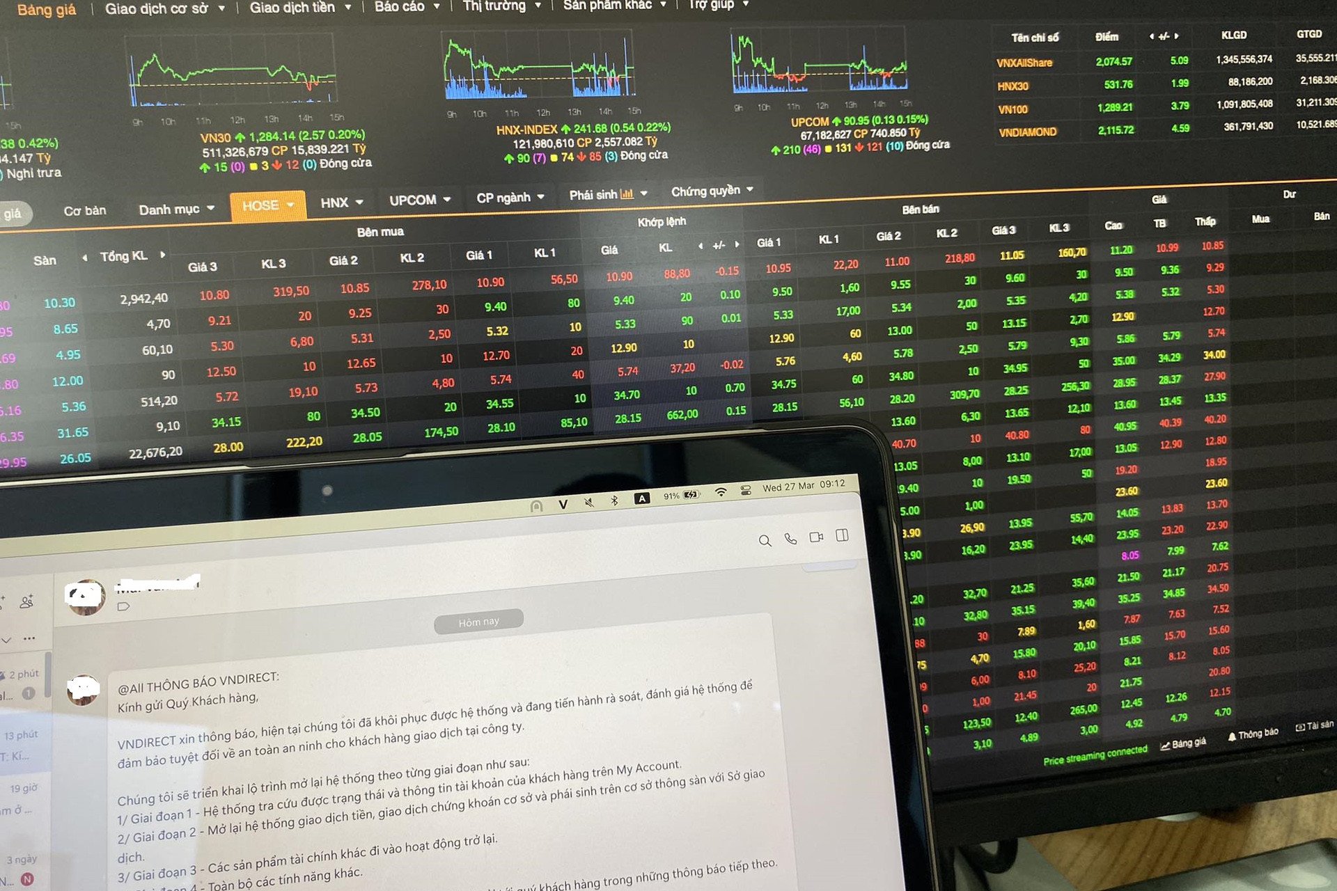 VNDIRECT แนะนำให้นักลงทุนเปลี่ยนรหัสผ่านทันทีหลังจากเข้าสู่ระบบ