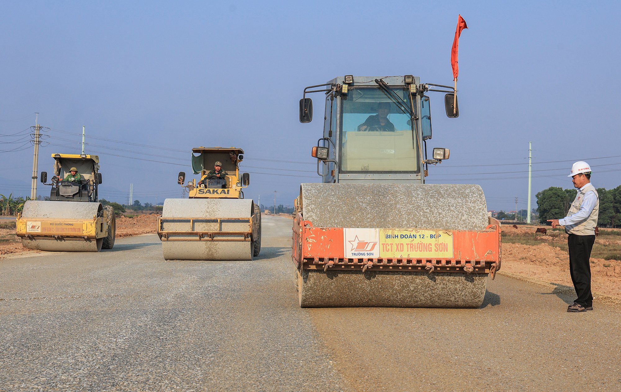 Sẵn sàng thi công xuyên Tết dự án Vành đai 4 - Ảnh 1.