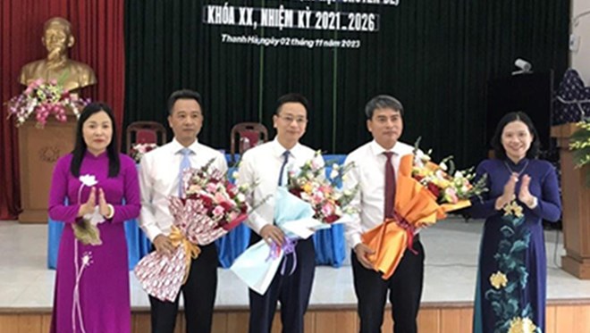 Le district de Thanh Ha (Hai Duong) a un nouveau président du Conseil populaire.