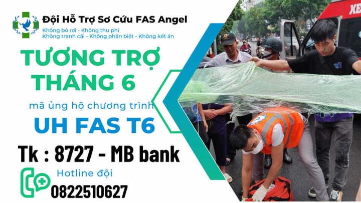 Call for support for FAST Angel first aid team June - 1