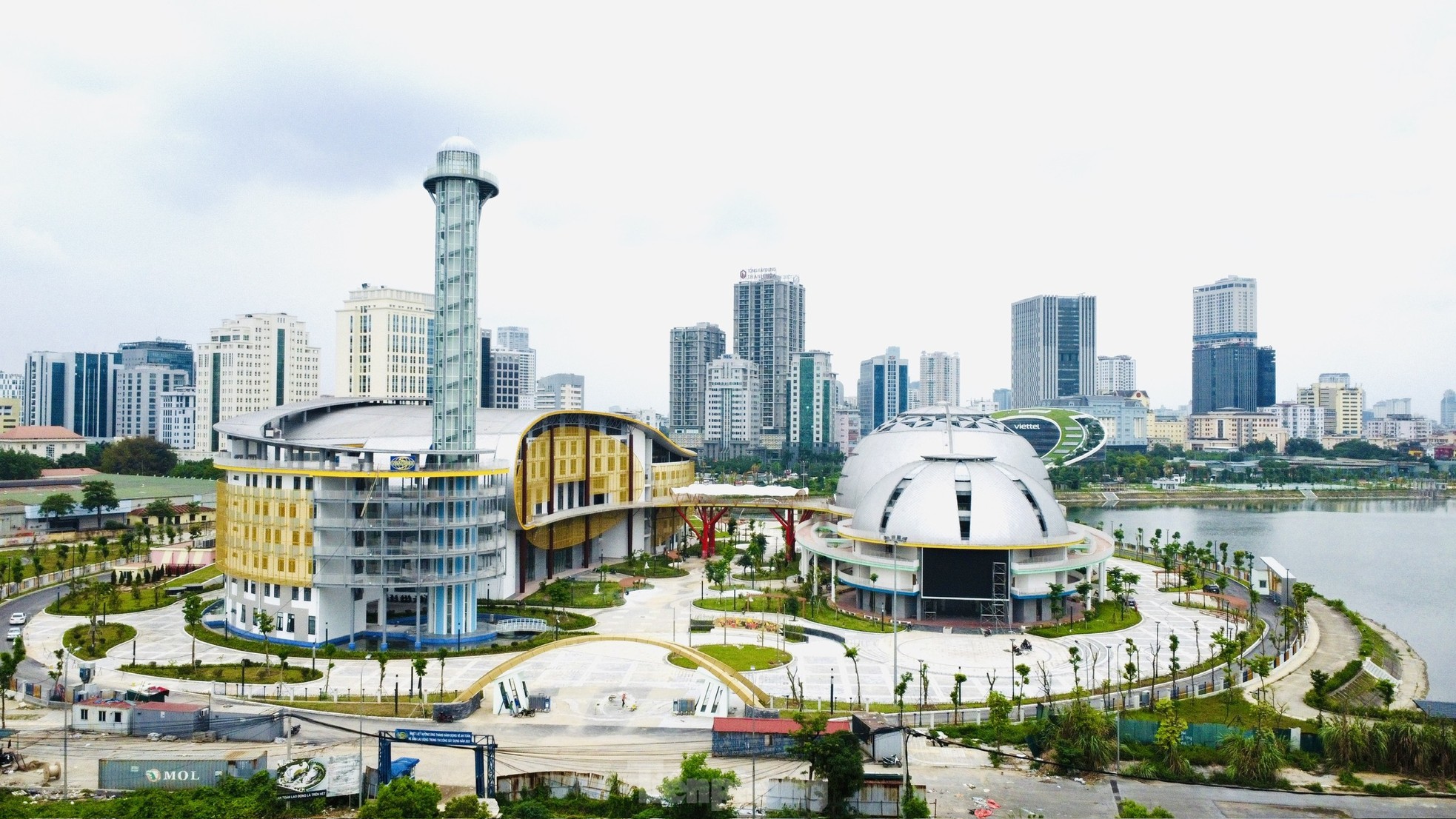 Blick von oben auf den Hanoi-Kinderpalast im Wert von mehr als 1.300 Milliarden VND Foto 7