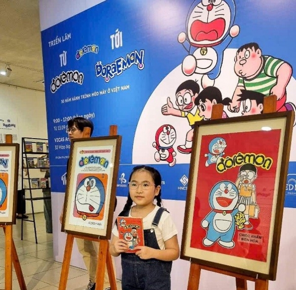 El viaje de 30 años de Doraemon en Vietnam