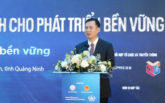 Thứ trưởng Bộ KH-CN Bùi Thế Duy phát biểu tại Diễn đàn. Ảnh: VGP/HG ảnh 1