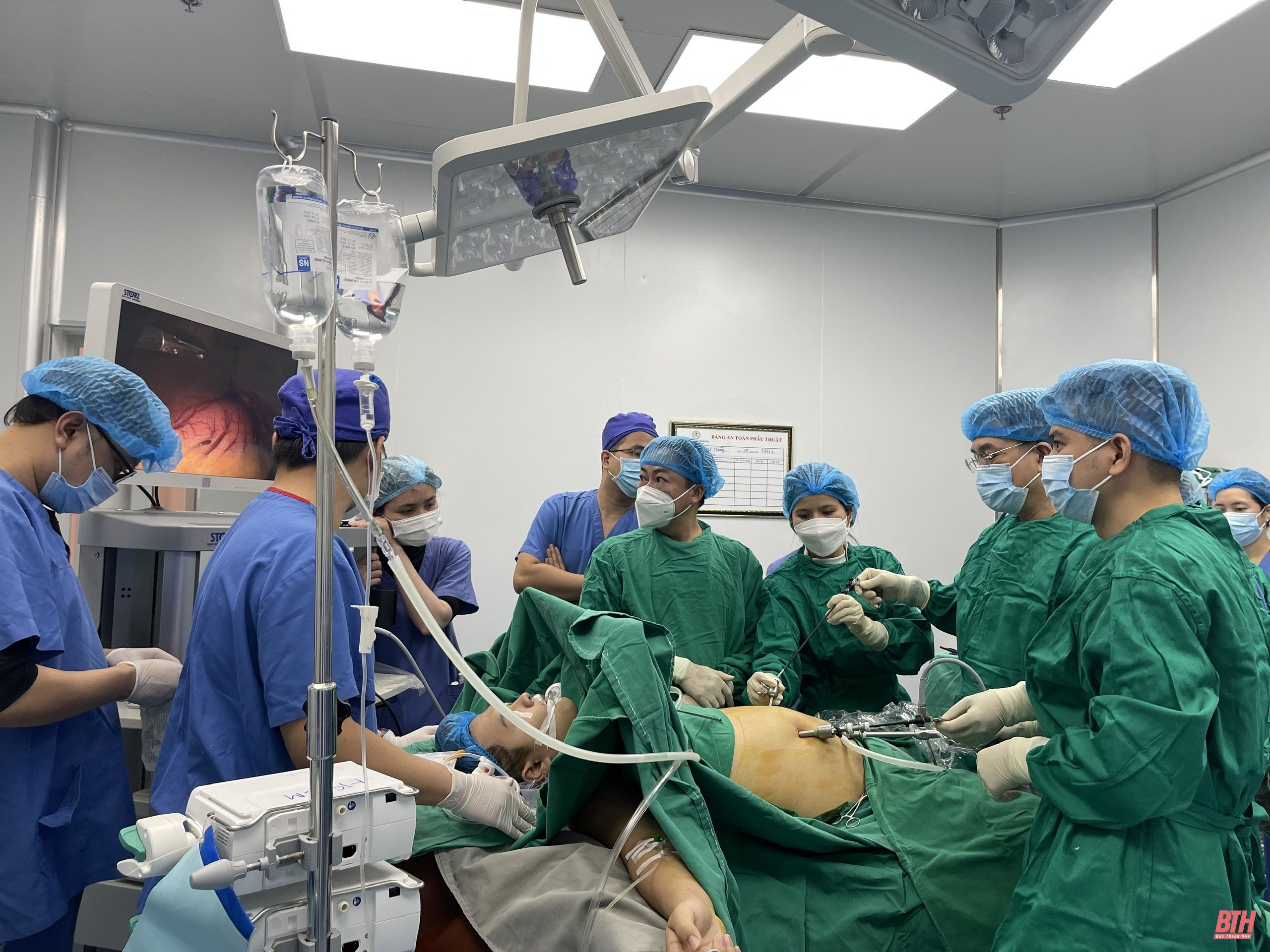 Führende Krankenhäuser unterstützen die Ausbildung und den Transfer spezialisierter Techniken nach Thanh Hoa