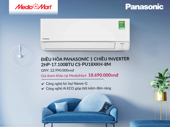 Top 5 điều hòa Panasonic tiết kiệm công nghệ mới 2023 giảm giá sâu hút khách - 2