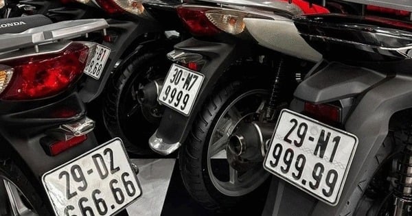 Warum schlägt das Ministerium für öffentliche Sicherheit vor, weitere Motorradkennzeichen zu versteigern?