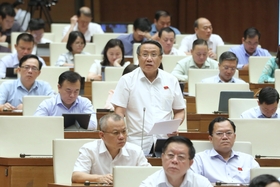 La délégation de l'Assemblée nationale de la province de Quang Tri a donné son avis sur le projet de programme pilote de certains mécanismes et politiques spécifiques pour le développement de la ville. Ho Chi Minh de l'Assemblée nationale