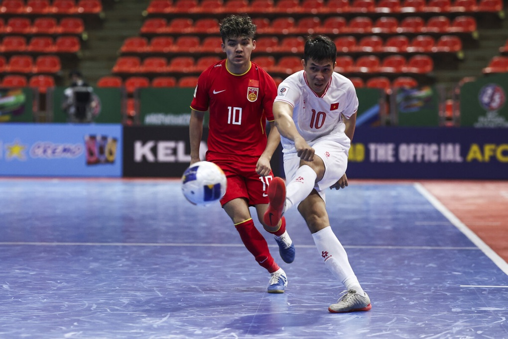 Đánh bại Trung Quốc, tuyển futsal Việt Nam rộng cửa vào tứ kết giải châu Á - 1