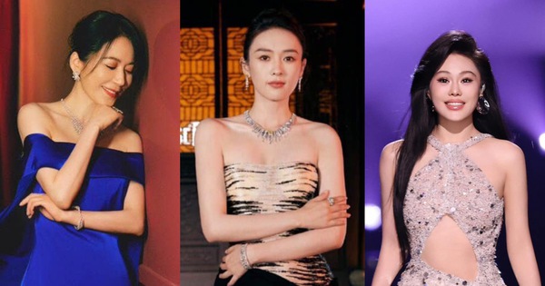 Chinese actress Ruyi's Royal Love in the Palace and Xiao Li Fei Dao favor Le Thanh Hoa's dress