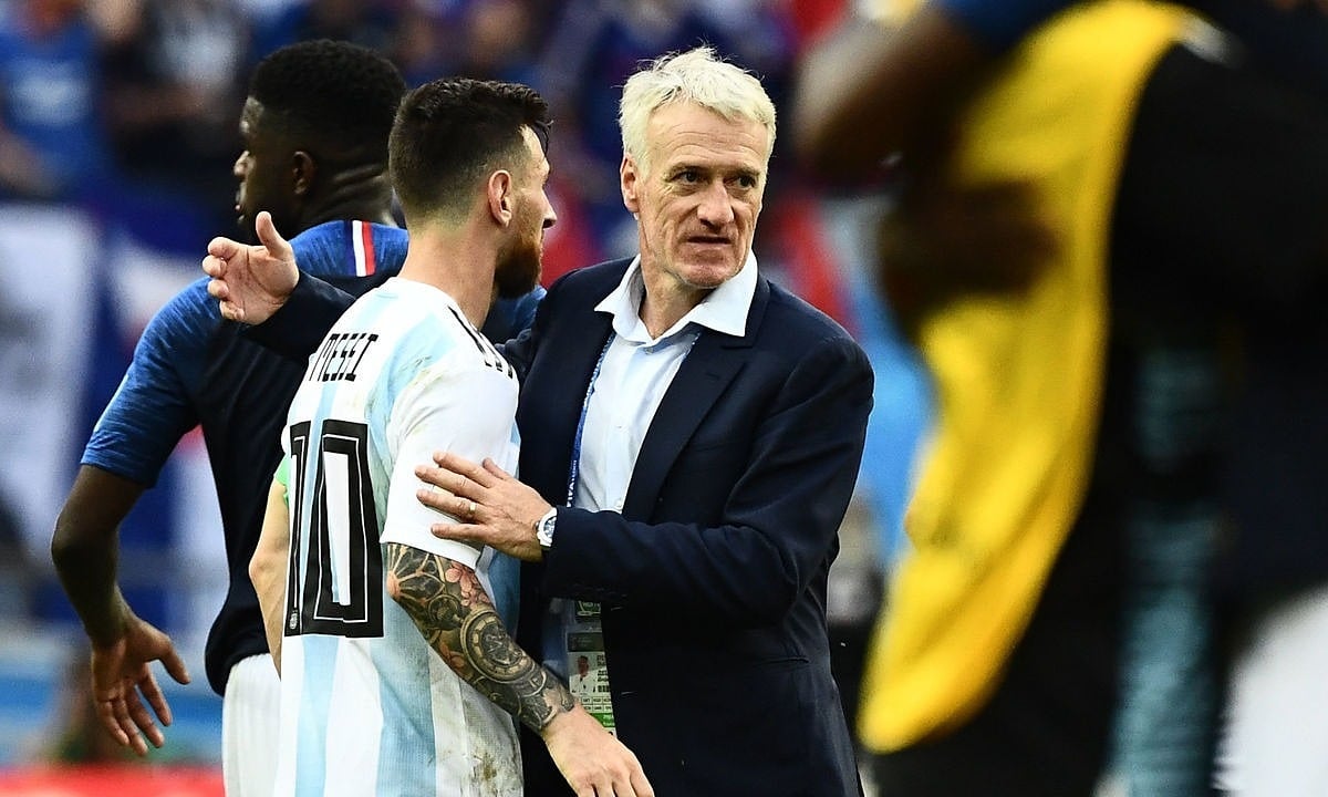 Deschamps: 'Messi không vĩ đại nhất lịch sử'