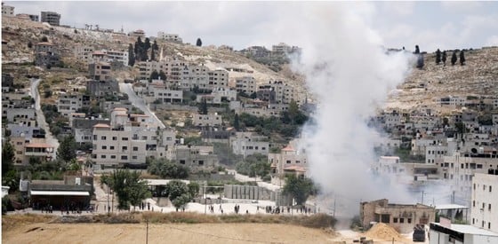 Combats dans la ville de Jénine en Cisjordanie entre les forces israéliennes et palestiniennes. Photo : AP