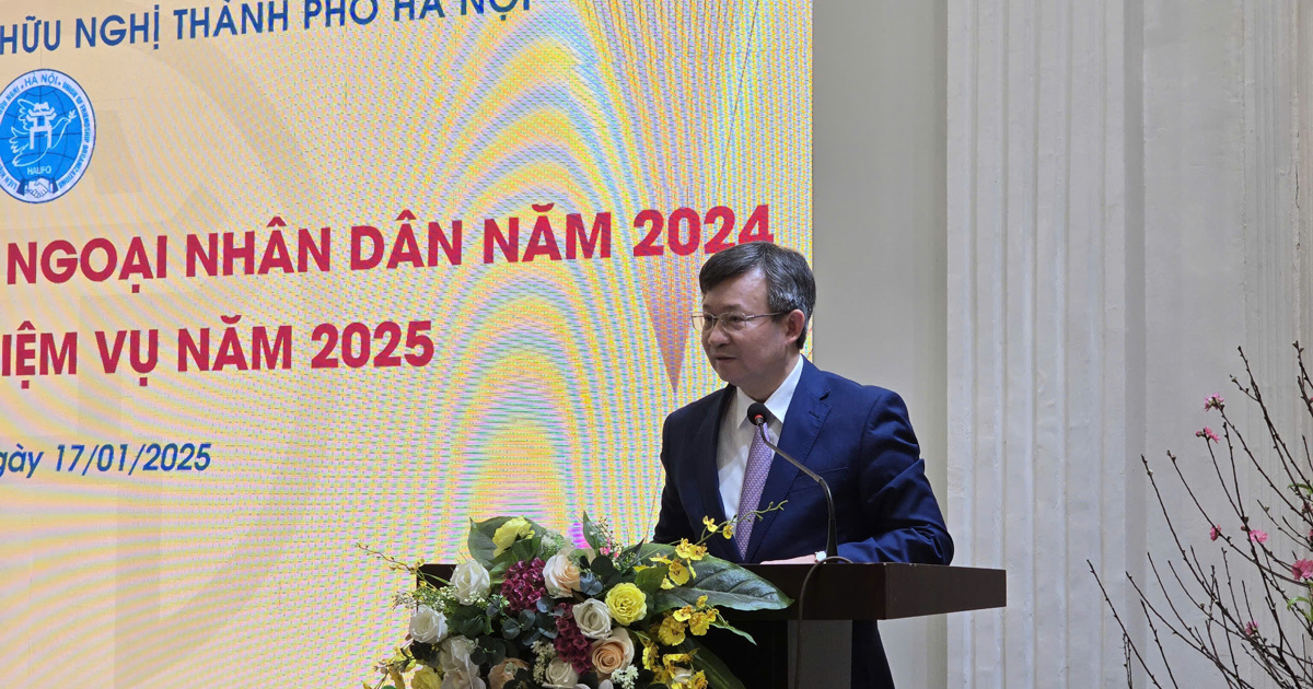 Nhìn lại công tác đối ngoại nhân dân trong năm 2024