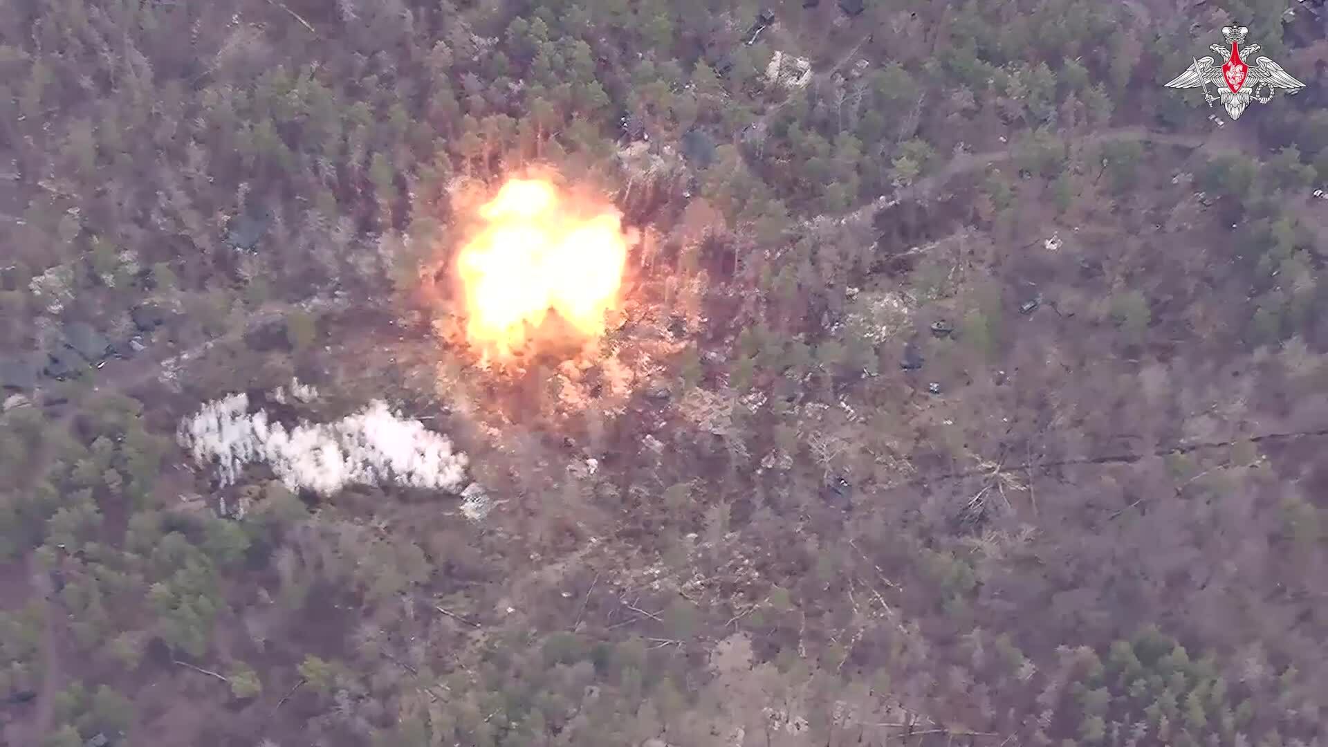 Russland veröffentlicht Video von „Angriff einer ukrainischen Brigade durch eine Iskander-Rakete“