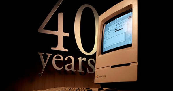 The legendary Apple Macintosh computer turns 40