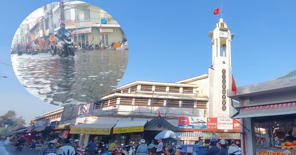 „Seltsame“ Bilder auf dem großen Marktgelände am Saigon-Fluss in Binh Duong