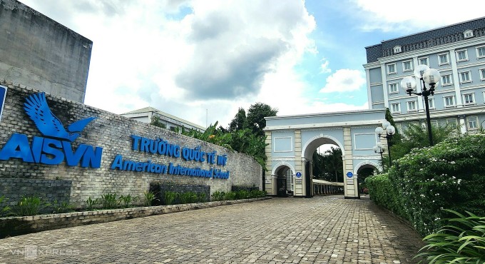 American International School Vietnam in Nha Be district. Photo: Le Nguyen