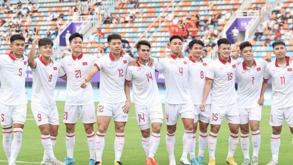 Vietnam Olympic team shows excellent performance with big win over Mongolia Olympic team