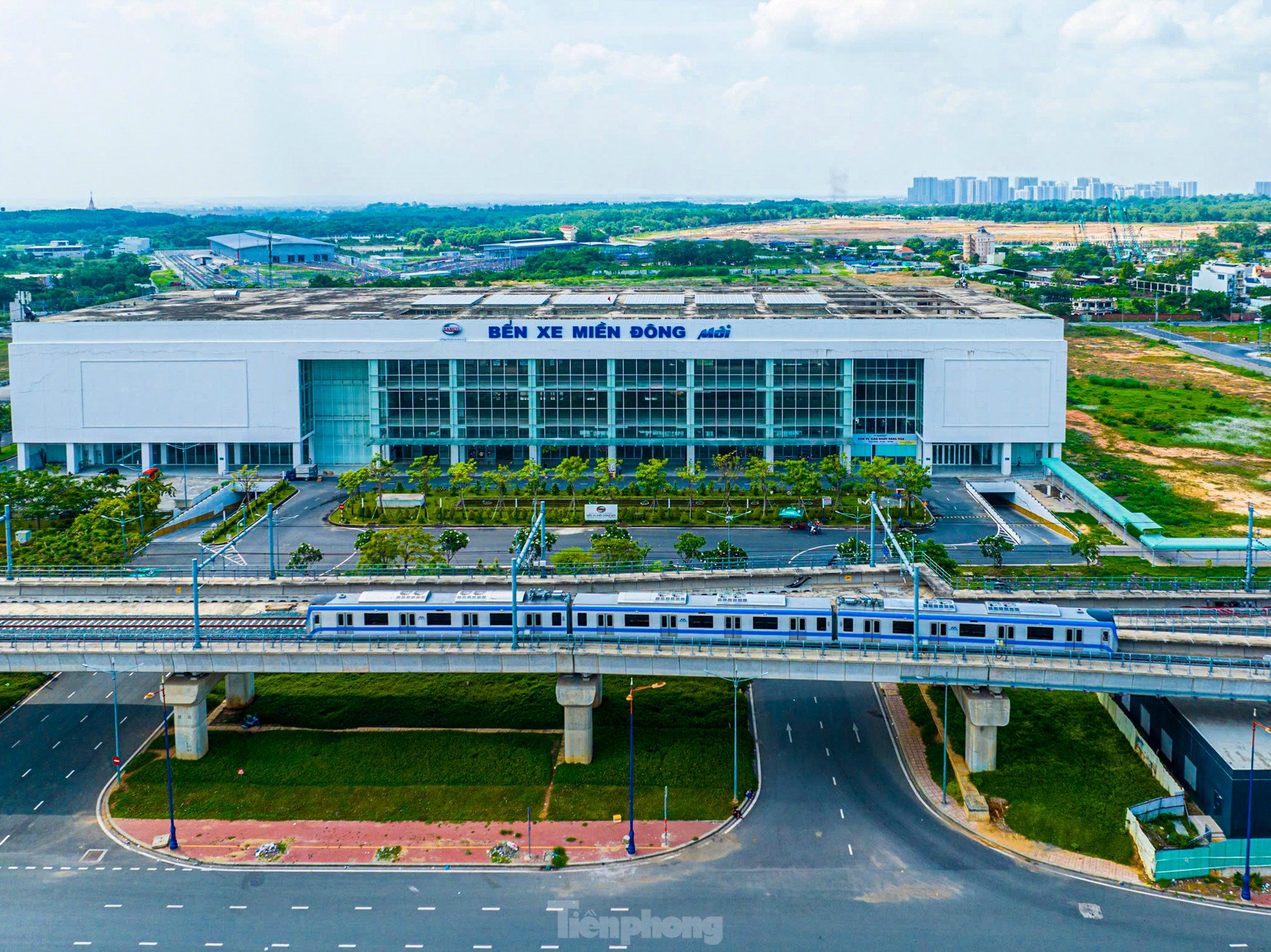 Nhìn trên cao toàn tuyến metro số 1 Bến Thành - Suối Tiên ảnh 13