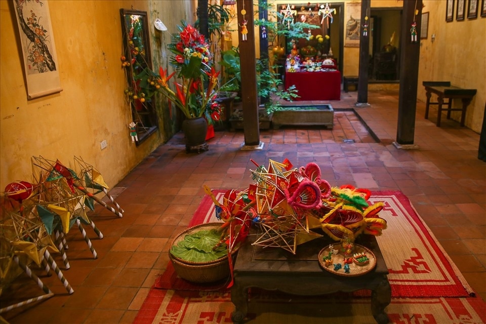 The 120-year-old heritage house is being organized by the Hanoi Old Quarter Management Board to celebrate the Mid-Autumn Festival. Photo: An Nhien