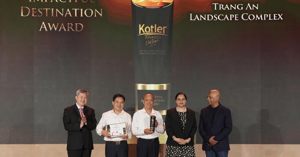 Trang An Scenic Landscape Complex receives "Influential Destination" award in 2024