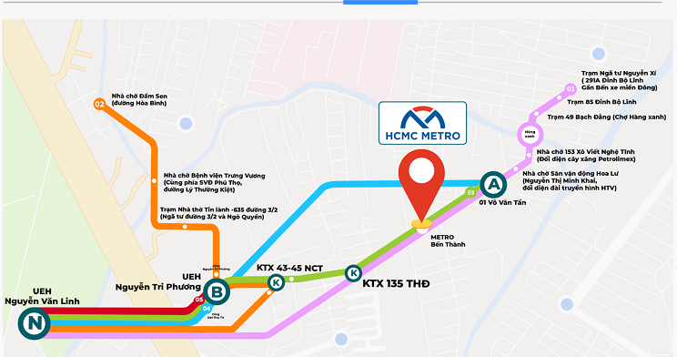 Một đại học sử dụng xe buýt nhanh kết nối metro phục vụ giảng viên, sinh viên- Ảnh 1.