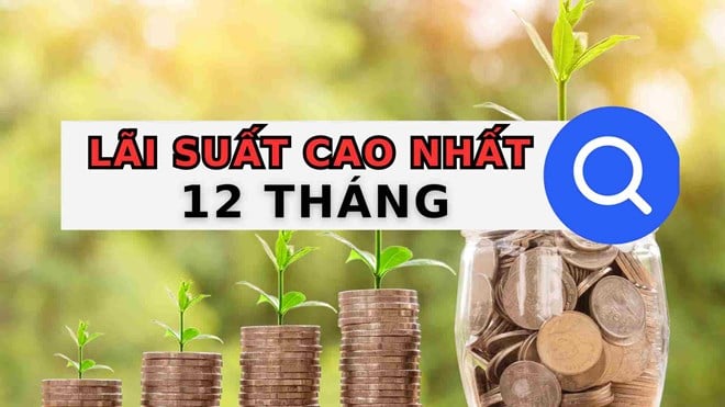 Top ngân hàng có lãi suất cao khi gửi tiết kiệm 12 tháng