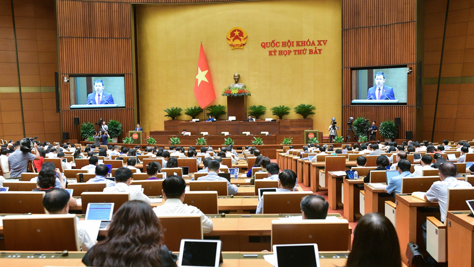 Scene of the 7th Session, 15th National Assembly