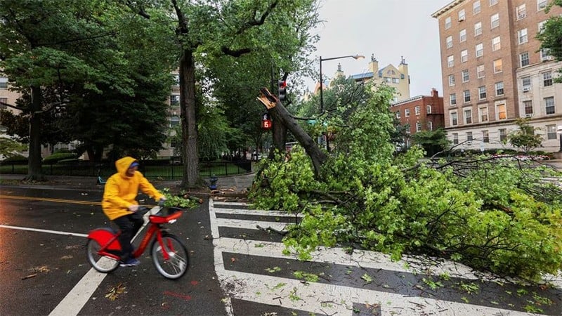 Mỹ đóng cửa các cơ quan chính phủ ở thủ đô Washington để phòng tránh bão